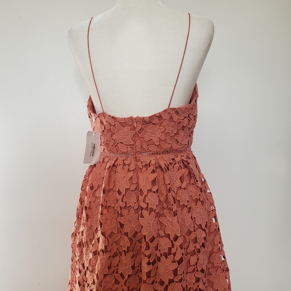 NWT Oak + Fort Lace Pink Dress - Picture 4 of 11